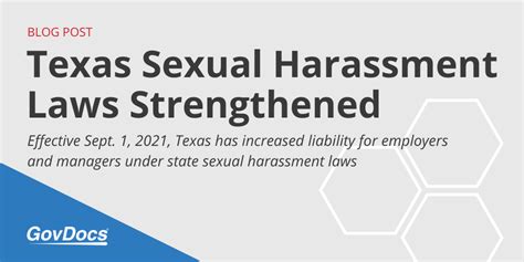 harassment laws in tx
